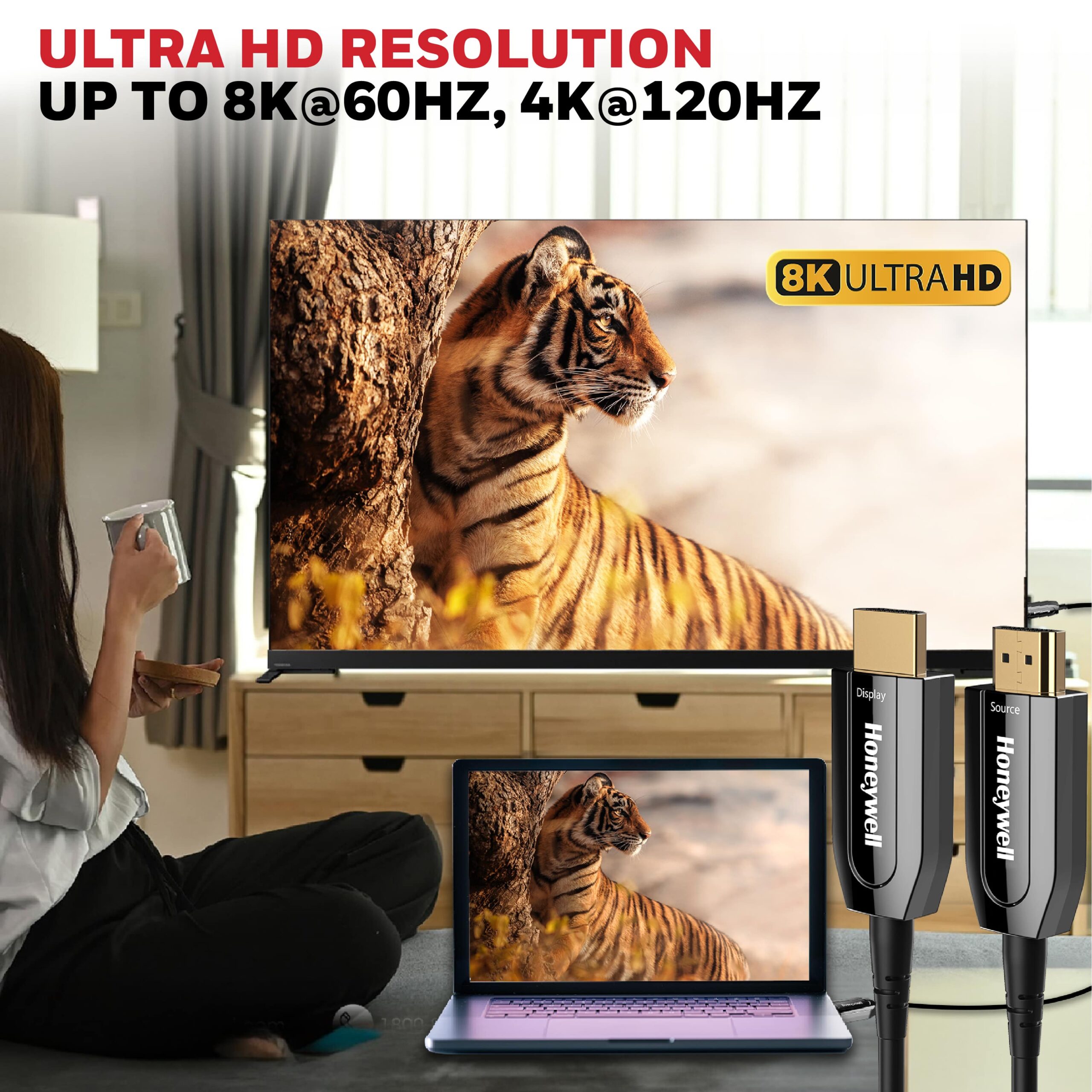 HDMI 10 Mtr AOC – 2.1 Compliant - Image 4