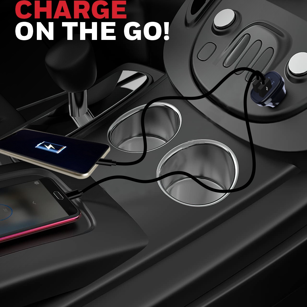 Micro CLA Charger w/o cable 4.8 Amp 2 x USB - Image 2