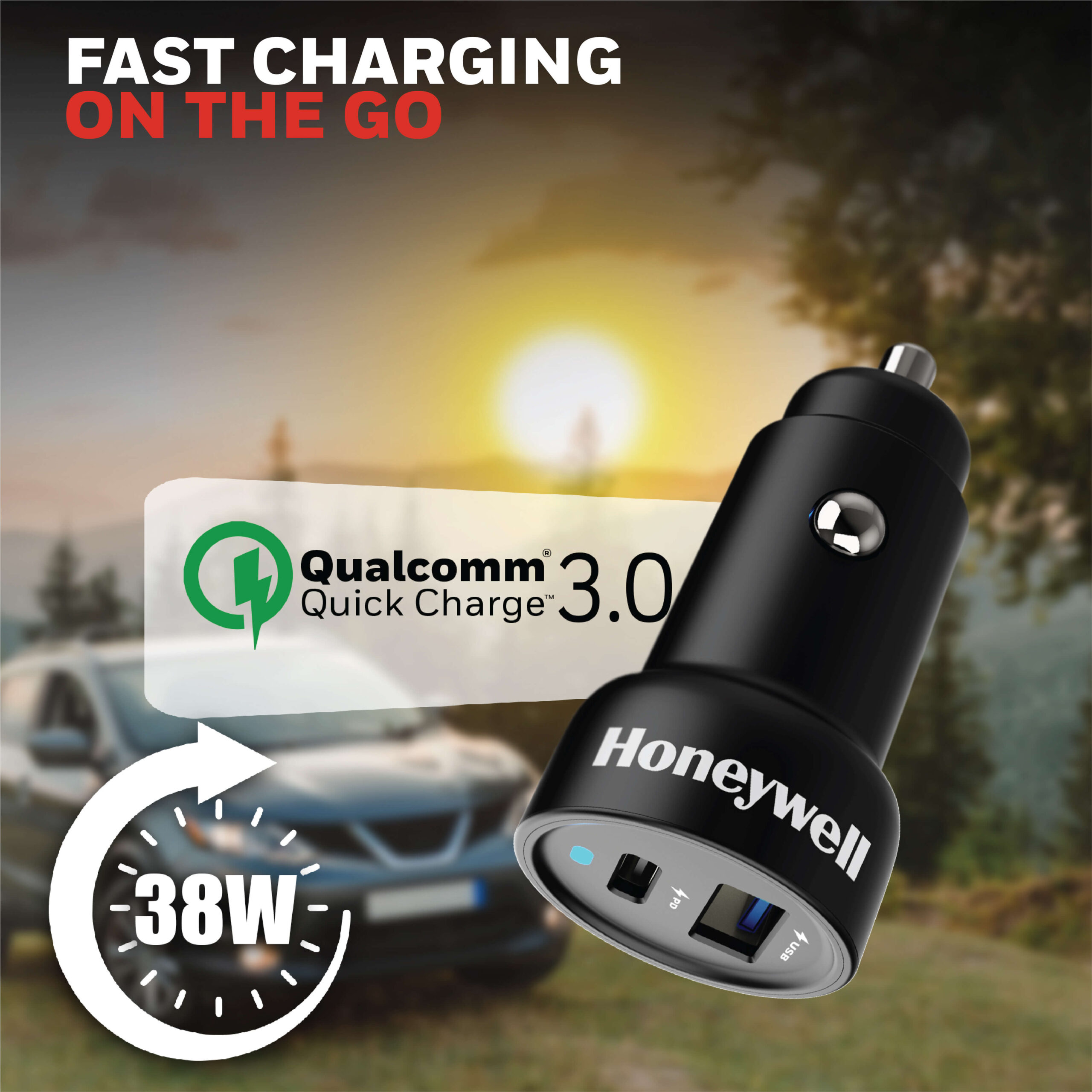 Micro CLA 38W PD Smart Car Charger - Image 8