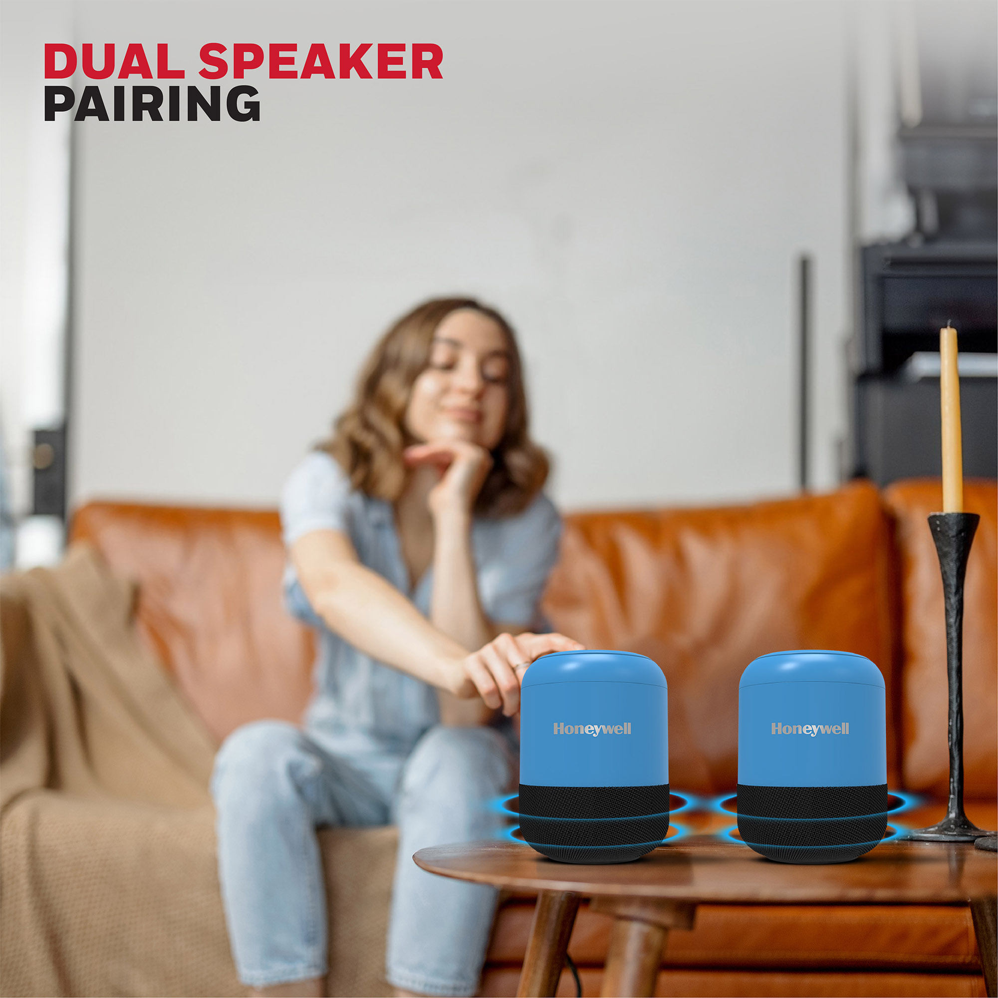 Moxie V200 Bluetooth Speaker – Blue - Image 3