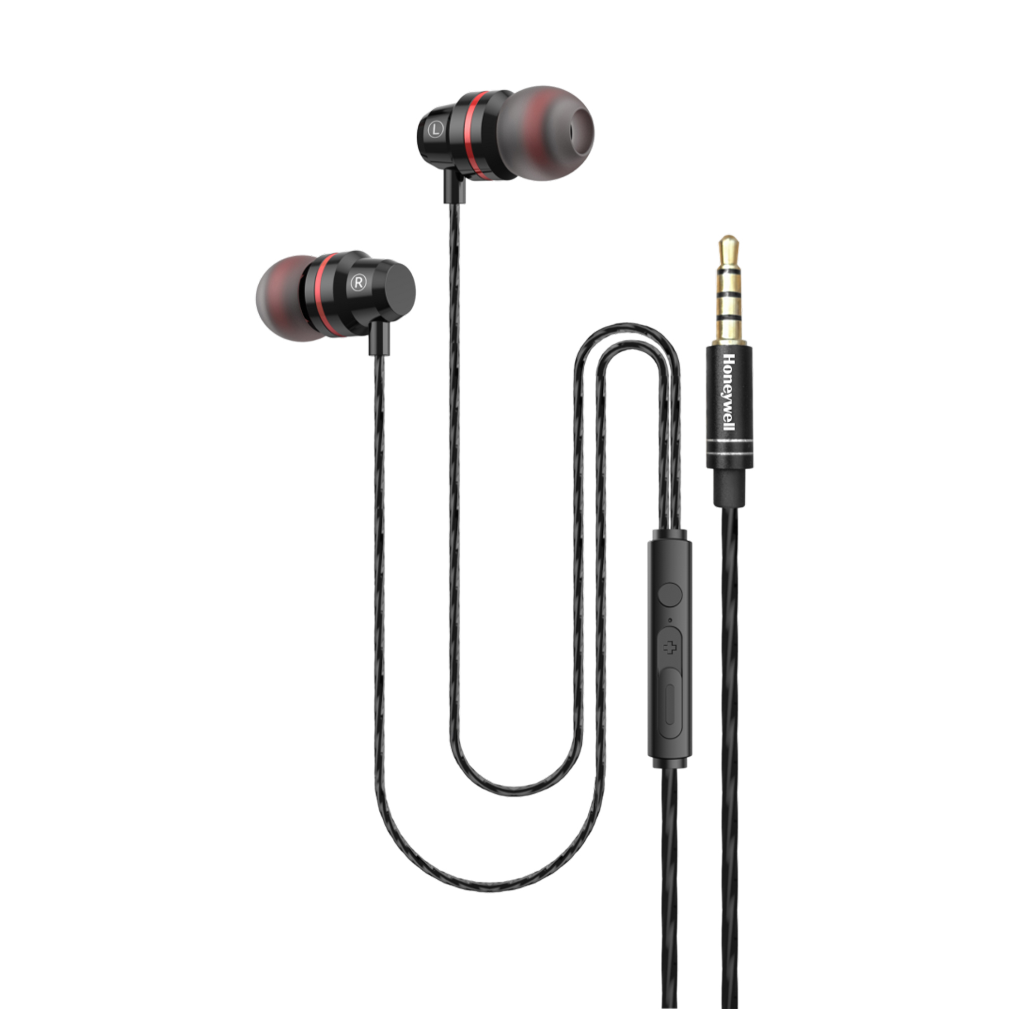 Moxie V50 Wired Earphone- Black