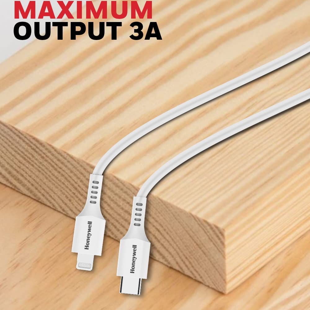 Type C to Lightning cable 1.8Mtr – White - Image 7