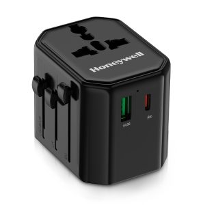 Universal World Travel Adapter – 38W(Black)