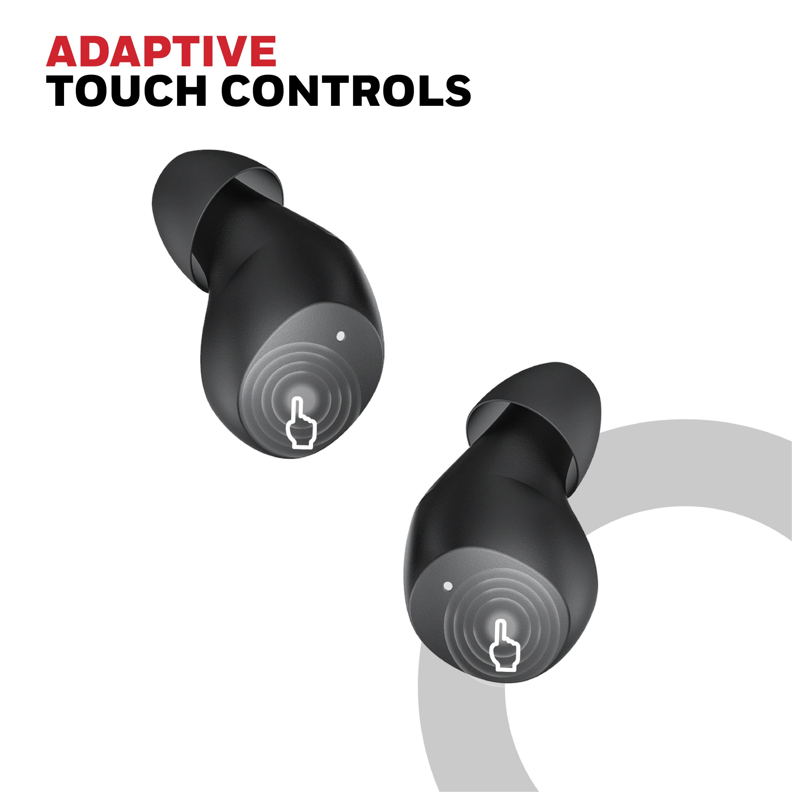 Suono P2200 Truly Wireless Earbuds-Black - Image 5