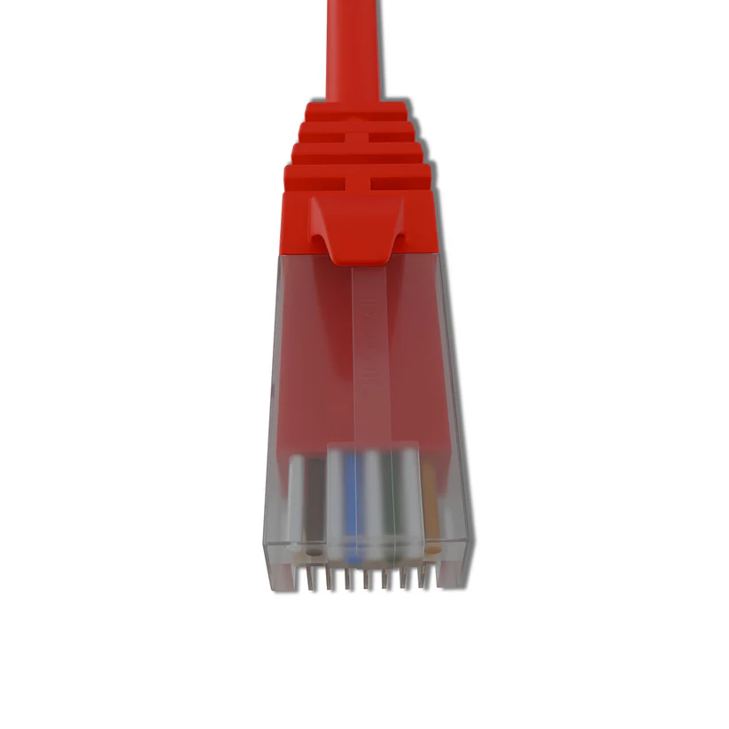 Cat 6A UTP Patch Cord LSZH Jacket 10 Meter Red