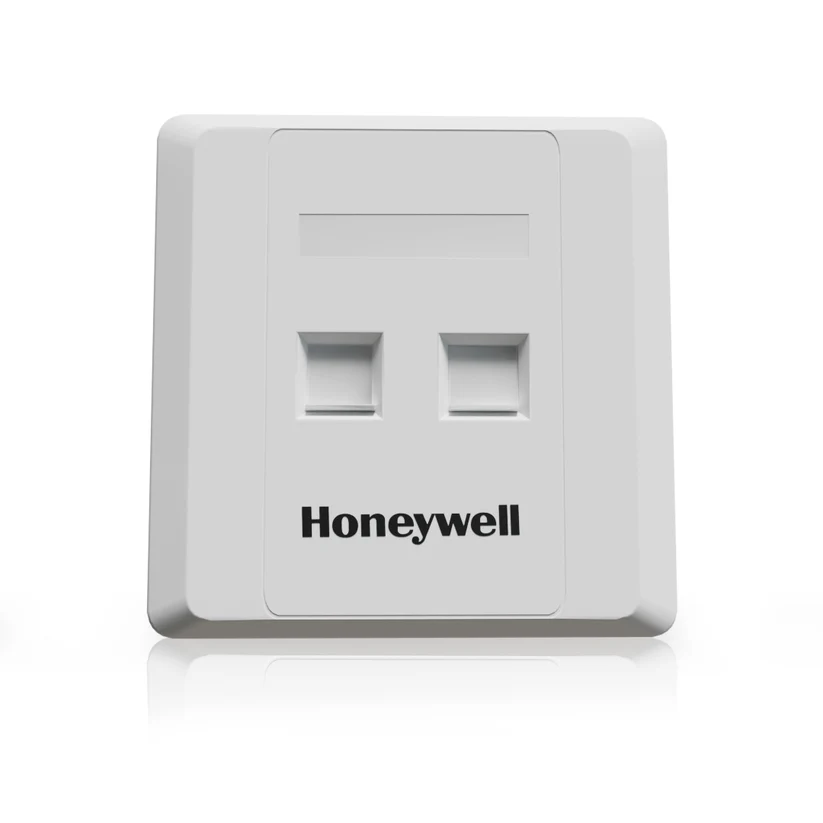 Square Face Plate (86x86) UTP/STP - Dual Port (CS)